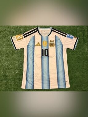 Lionel Messi #10 Argentina Home Jersey 26/27
